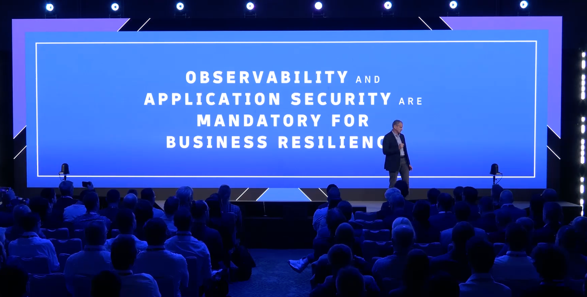 Rick McConnell, CEO, pictured during his keynote speech at Innovate EMEA 2024