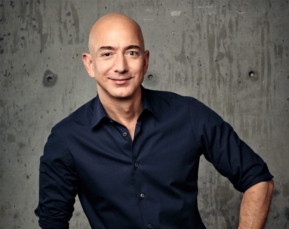 "People yawn", says Jeff Bezos, stepping down as Amazon CEO. Andy Jassy's not yawning...