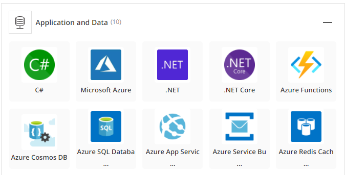 Some of the Azure services underpinning the ClearBank technology stack